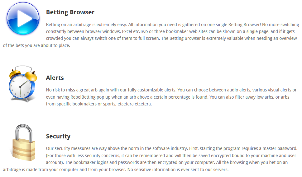 RebelBetting Arbitrage Software